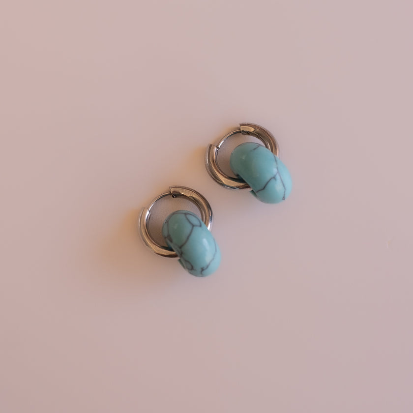 Arete Turquesa Medi