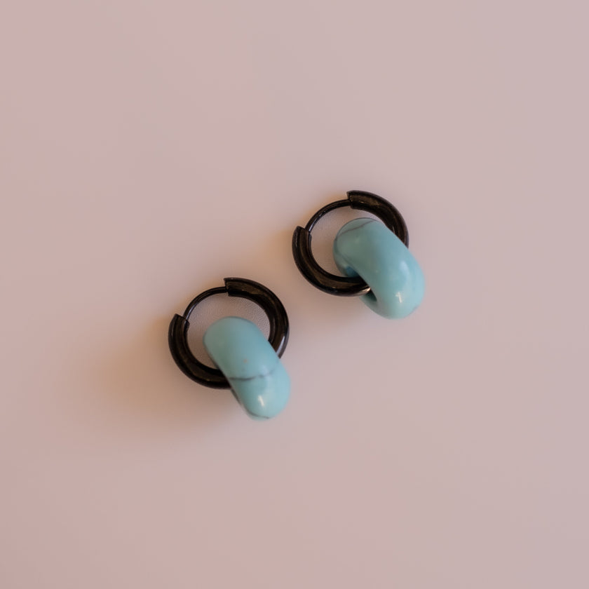 Arete Turquesa Medi