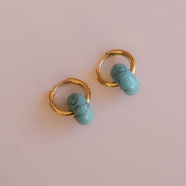 Arete Turquesa Medi