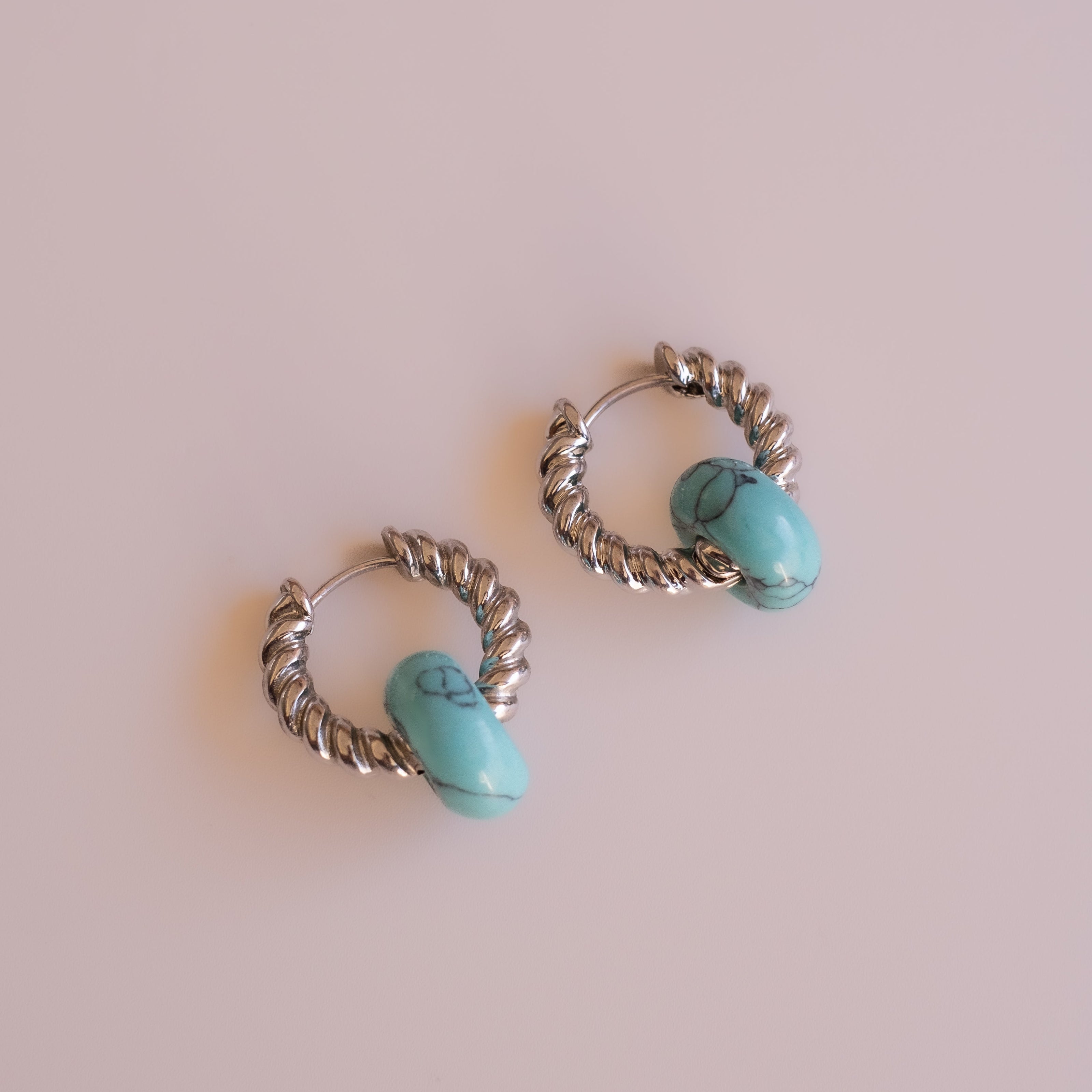 Arete Turquesa Medi