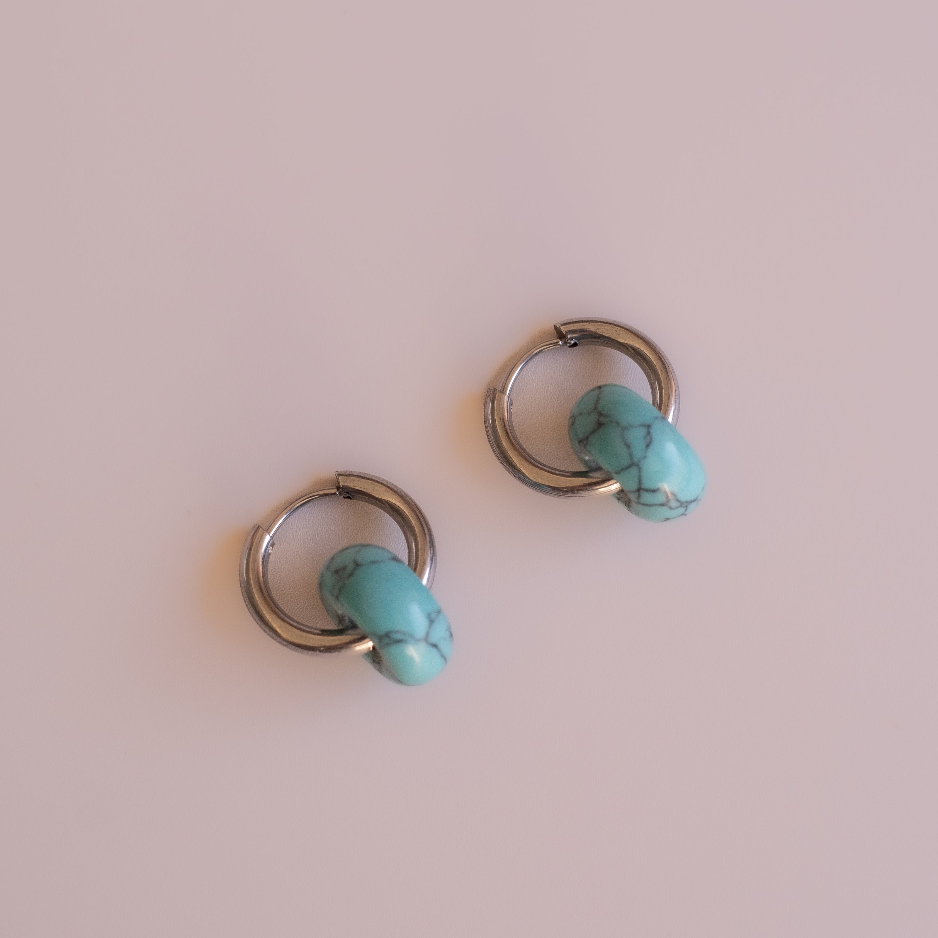 Arete Turquesa Medi