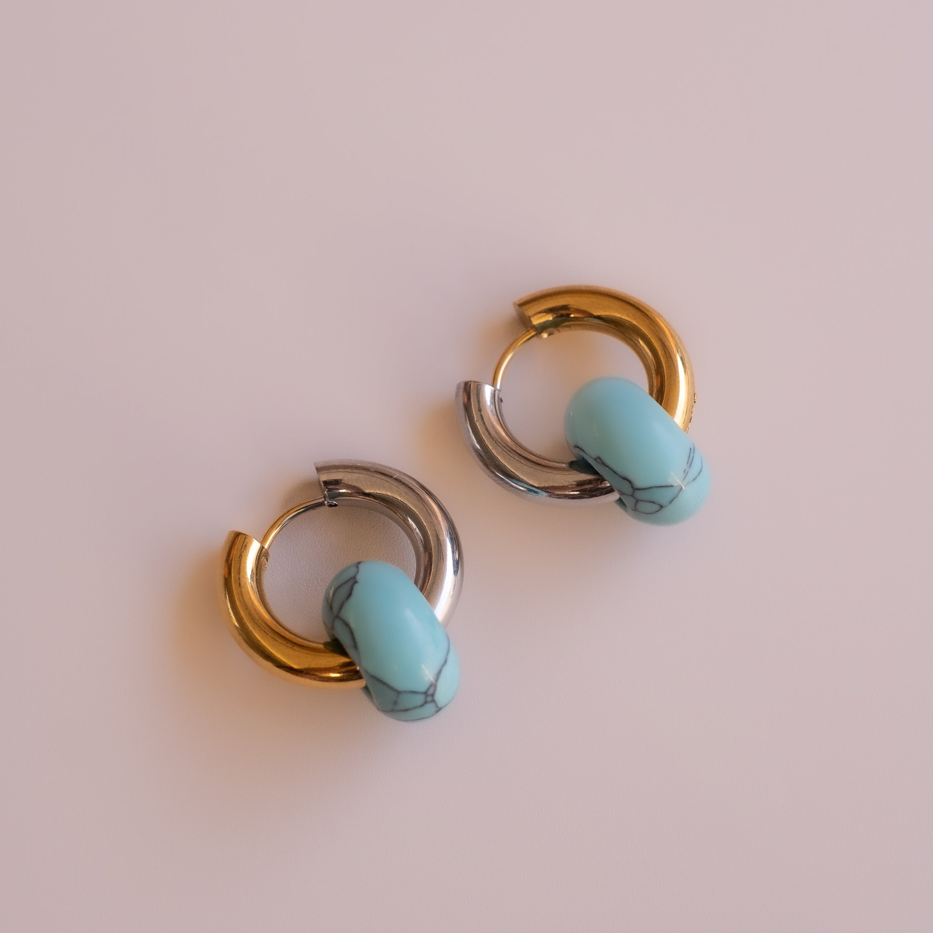 Arete Turquesa Medi