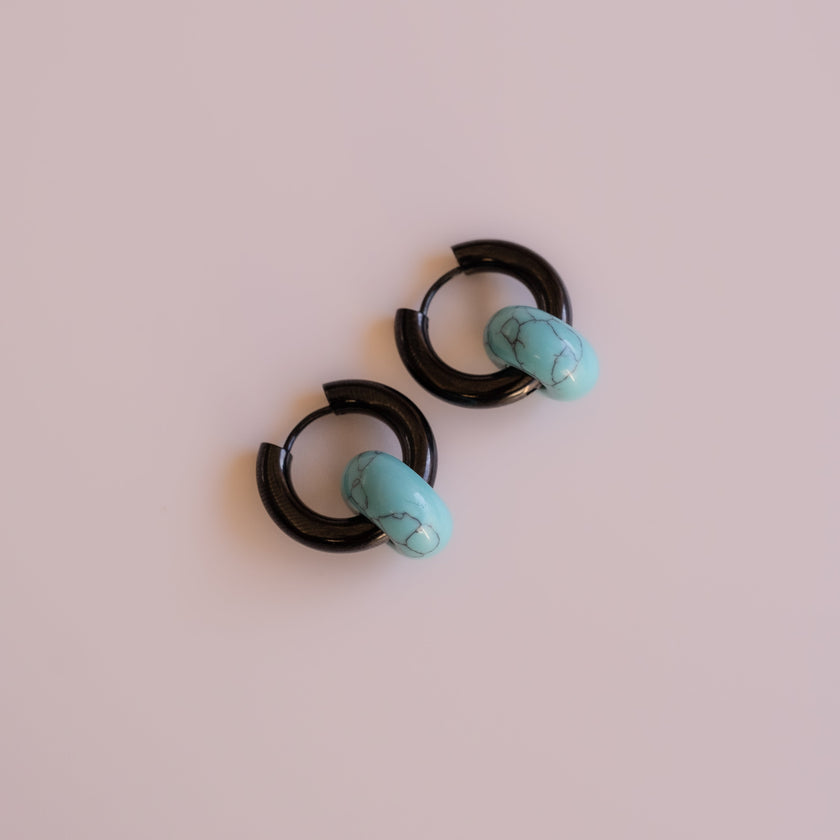 Arete Turquesa Medi