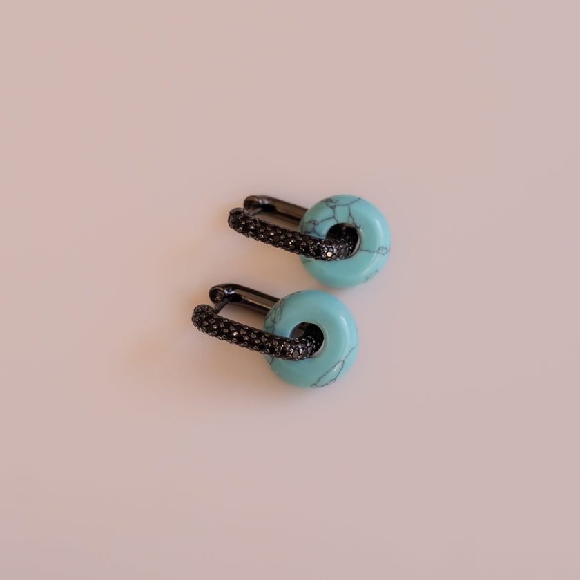 Arete Turquesa Medi