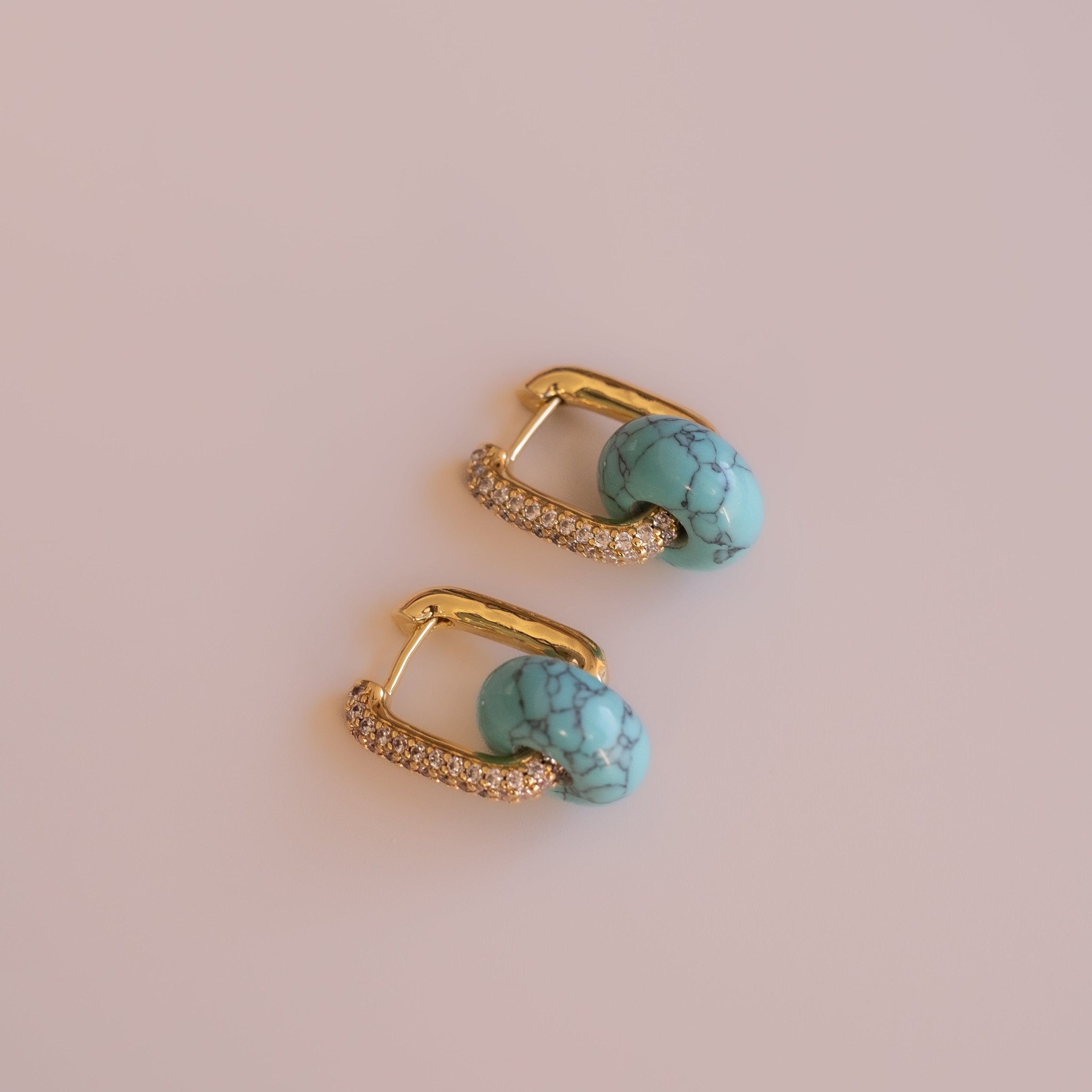 Arete Turquesa Medi