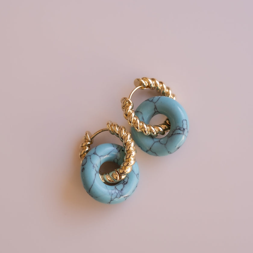 Arete Turquesa Big