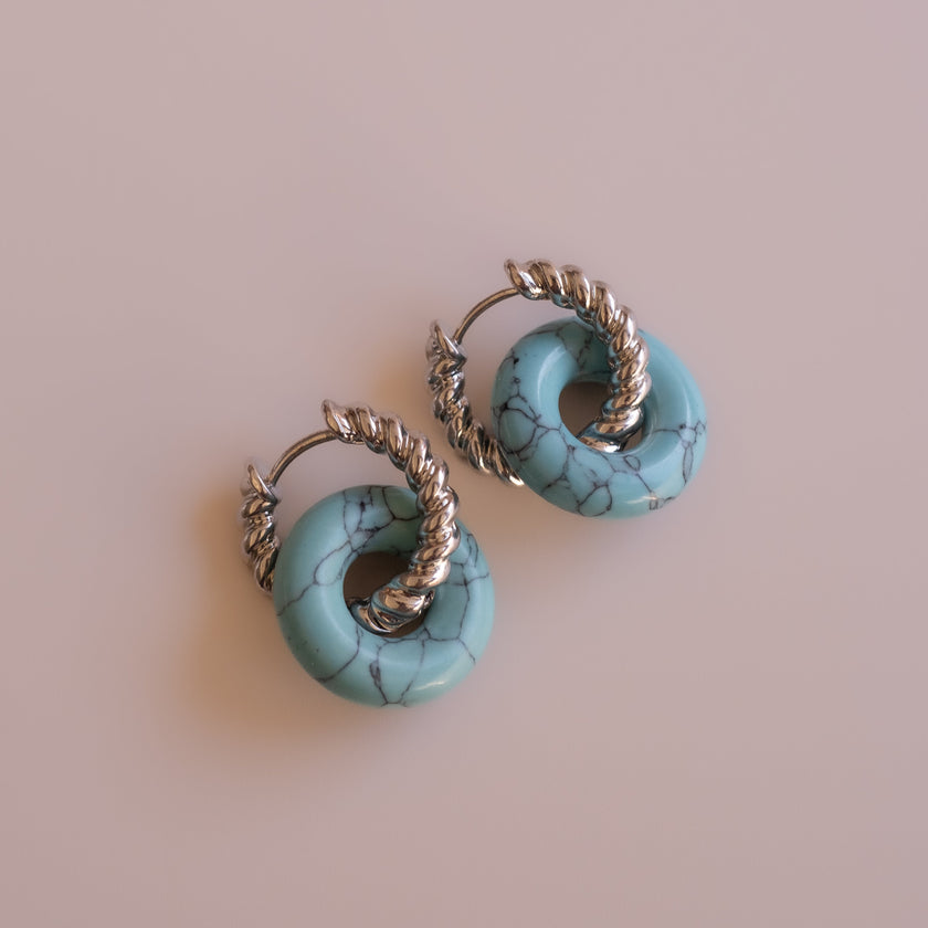 Arete Turquesa Big