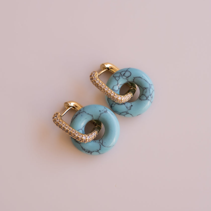 Arete Turquesa Big