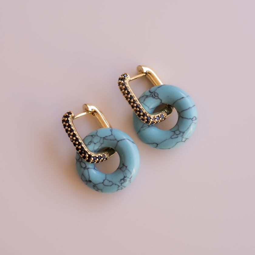 Arete Turquesa Big