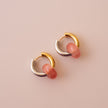 Arete Cuarzo Cherry Medi