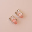 Arete Cuarzo Cherry Medi