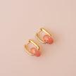 Arete Cuarzo Cherry Medi