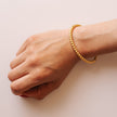 Pulsera Rígida Balín Dorada