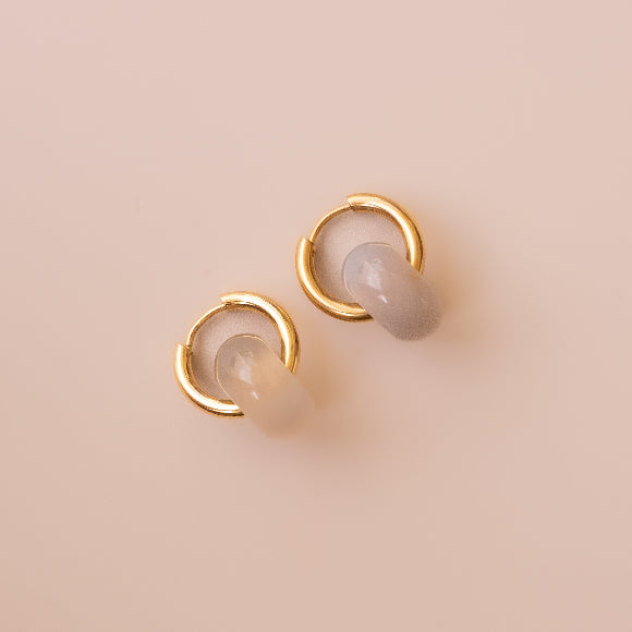 Arete Cuarzo Ahumado Medi